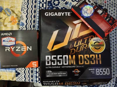 Ryzen 5 5600X , 16GB RAM DDR4 , B550M DS3H