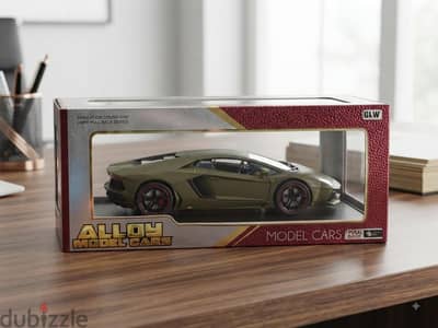 Lamborghini Aventador 1:1تحفه فنيه لمكتبك ٨ مقياس 1/18