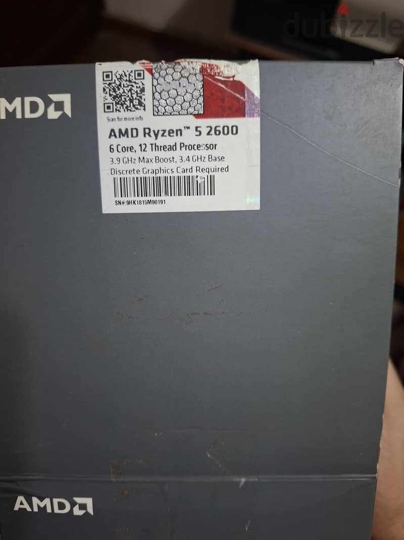 processor amd ryzen 5 2600 2