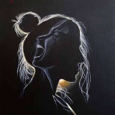 لوحه رسم زيت
