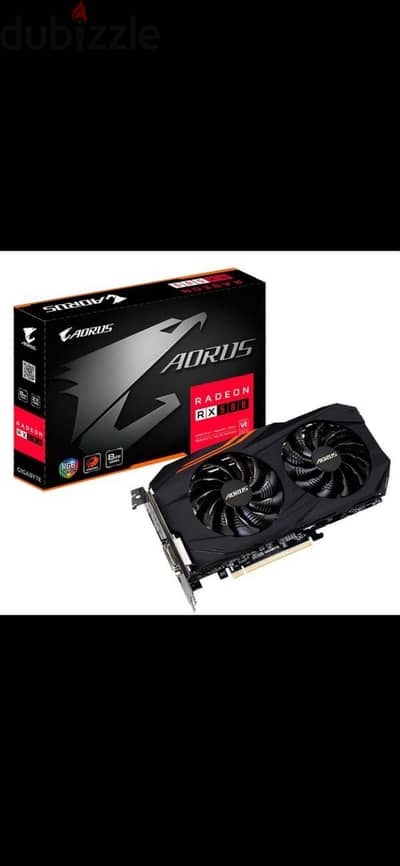 Gigabyte AORUS RX 580 8GB GDDR5 للبيع