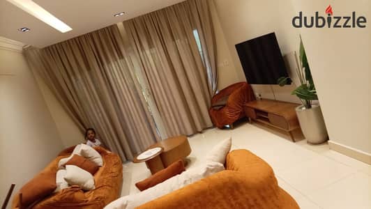 Furnished apartment on the ground floor with a private garden for rent | Distinctive location