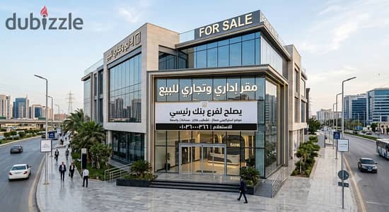 مقر للبيع شارع رئيسي بالمهندسين يصلح بنك
