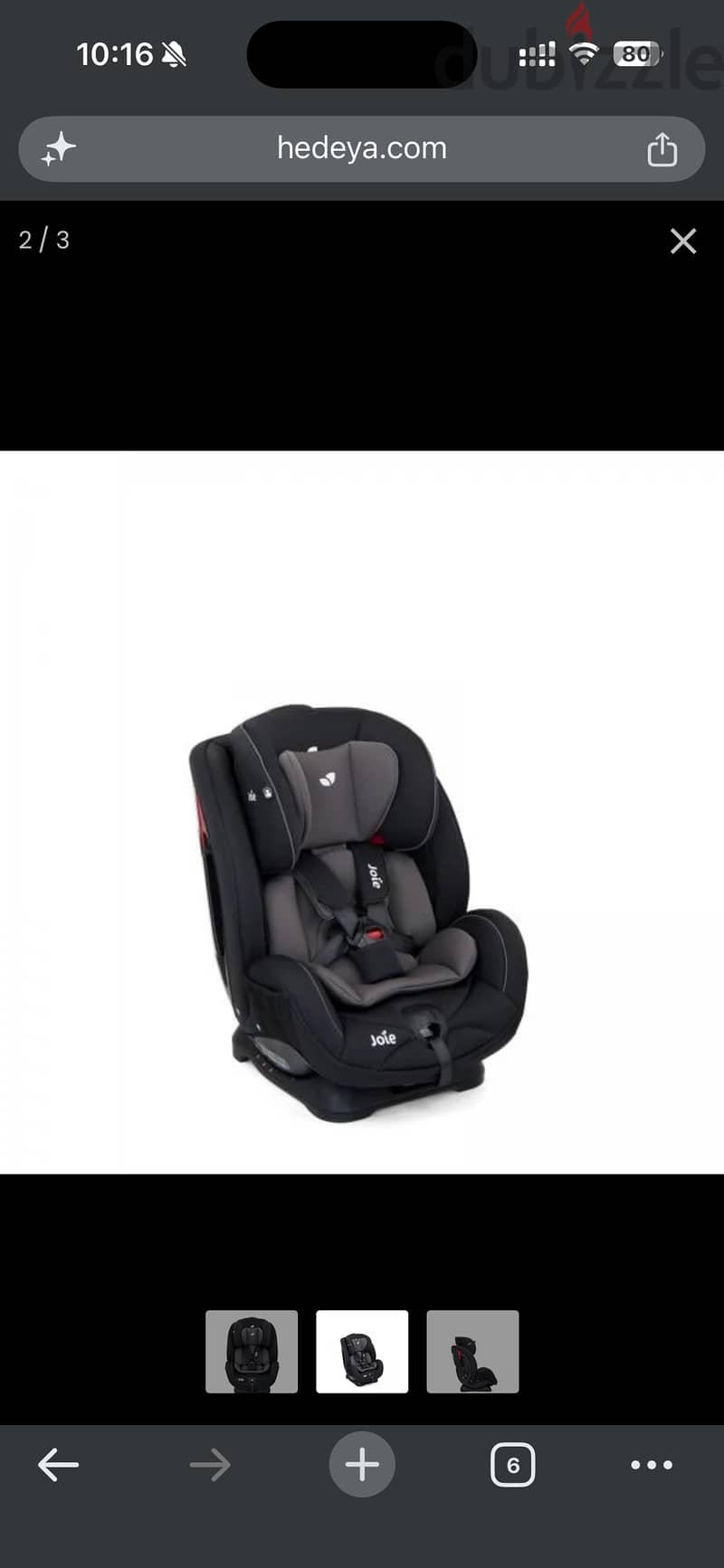Joie car seat 1