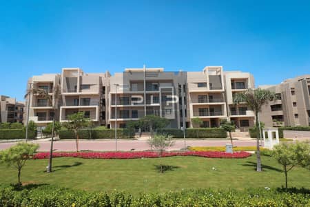 Fully finished resale apartment with an open view, ready to move, at the lowest market price in Fifth Square Compound.