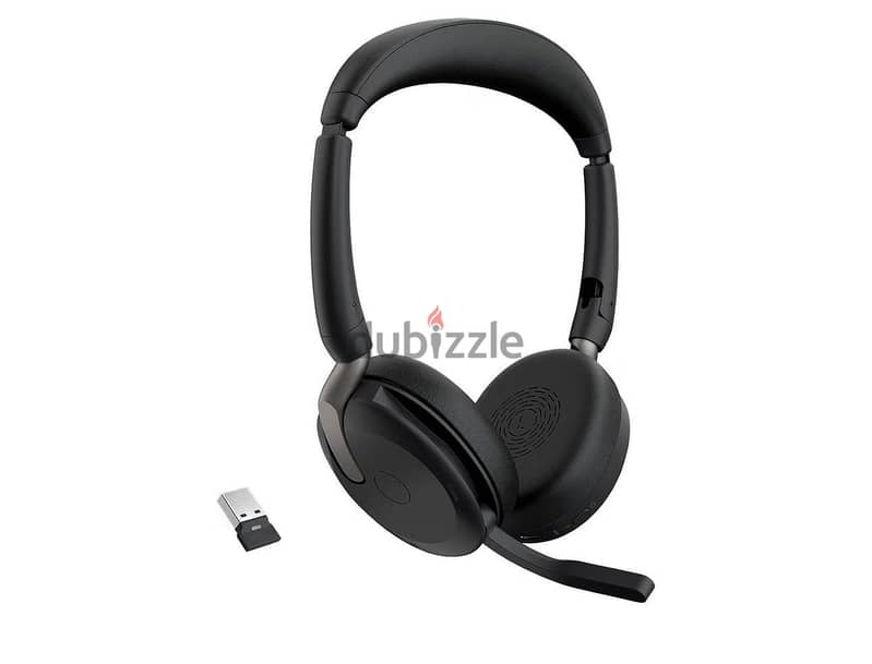 Jabra Evolve2 65 Flex Wireless Stereo Headset - Bluetooth 1