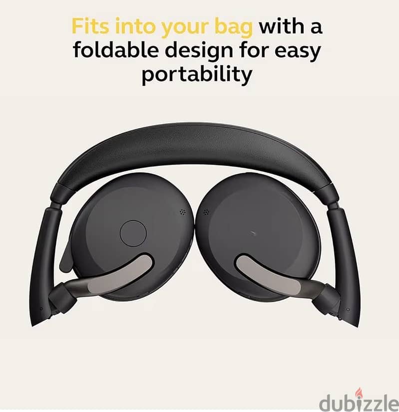 Jabra Evolve2 65 Flex Wireless Stereo Headset - Bluetooth 5