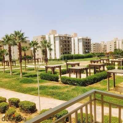 Apart for rent corner view wide garden in wesal residence