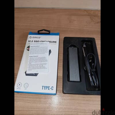 علبة لهاردات nvme ssd مع الحتفظة الاصلية