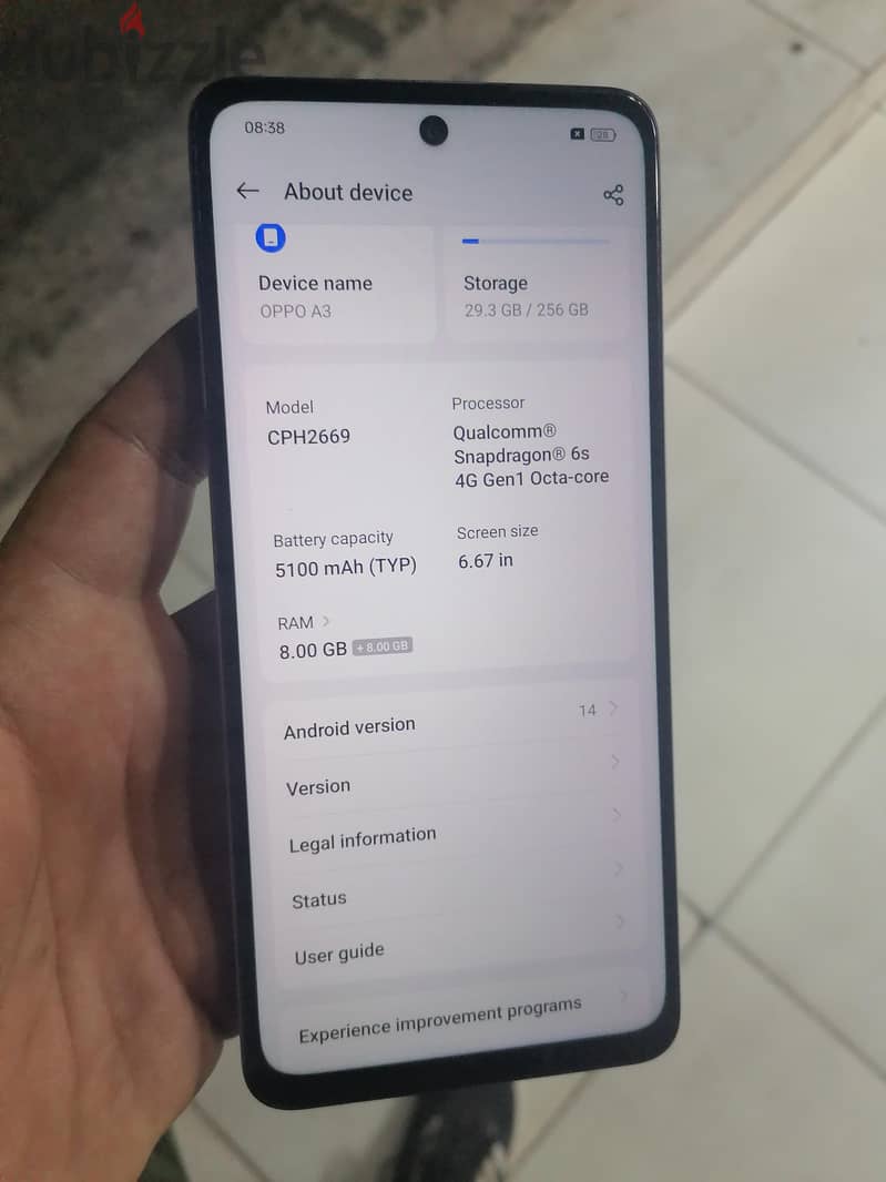 OPPO A3 256 2