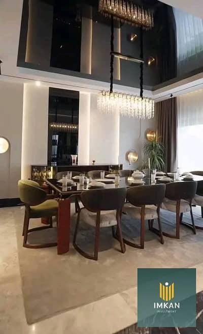 A fully finished villa is available for sale in the Talala Compound, New Heliopolis. It spans 300 square meters and is offered at a special price with