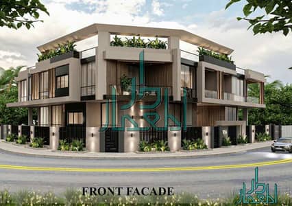 Apartment for sale, 307sqm + 71sqm garden, with 35% down payment and installments over 24 months. Located in West Golf Extension, Fifth Settlement,