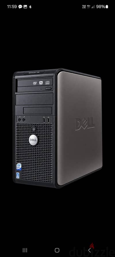 كومبيوتر dell للبيع  ويمكن عمل upgrade له