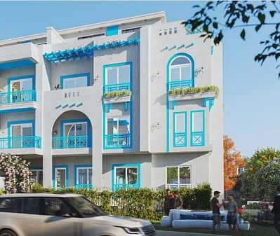 115 sqm apartment for sale in Dahya Compound, Sheikh Zayed. 10% down payment, installments up to 10 years, with no additional payments.