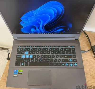 MSI Thin 15 B13UC Gaming Laptop, Intel Core i7-13620H, 15.6 Inch FHD 1