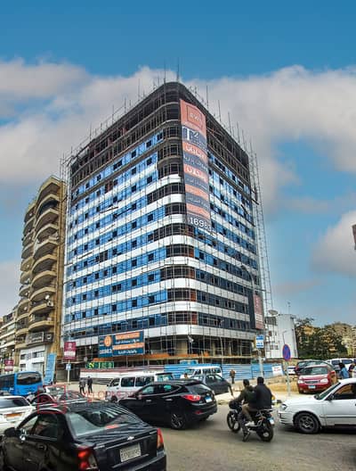 Distinct clinic for rent 57 m on Al-Tayaran main street directly opposite the Health Insurance Hospital