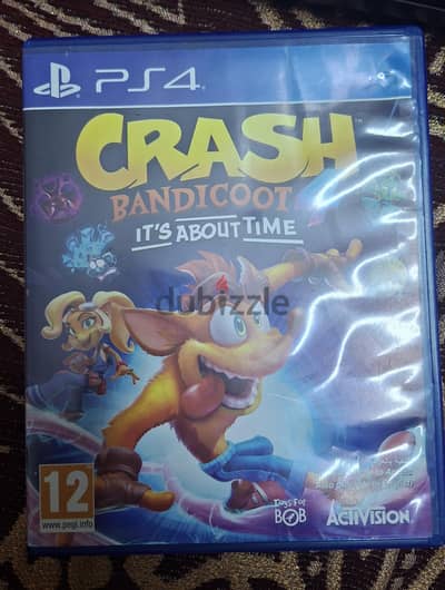 Crash Bandicoot 4: It's About Time PS4/PS5 Disc/CD.