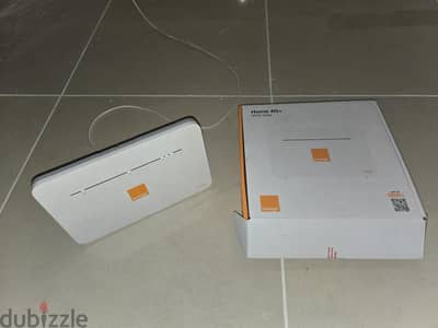 راوتر هوائي أورانج 4G+ مستعمل بالكرتونة بحالة ممتازة Model B535-932a