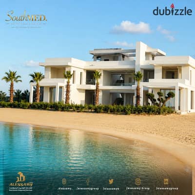 Twin House Villa for Sale in SouthMED Egypt, with convenient 12-year installment plan.