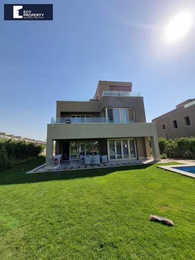 Luxury Villa With a Private Pool for Sale in Palm Hills Katameya Extension - New Cairo Luxury Villa With a Private Pool for Sale in Palm Hills Katameya Extension - New Cairo