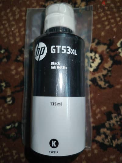 حبر اصلي HP GT53XL اسودجديد