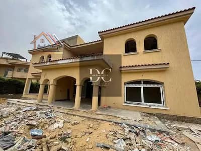 فيلا للبيع فى مدينتى  نموذج (القصر ) A فيو وايد جاردن نصف تشطيب