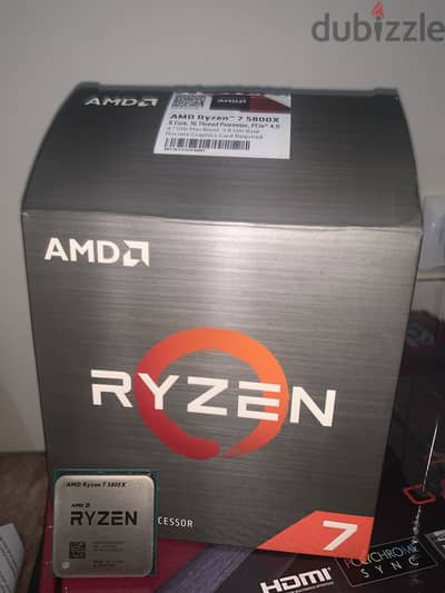 Bundle R7 5800x + b550 asrook wifi