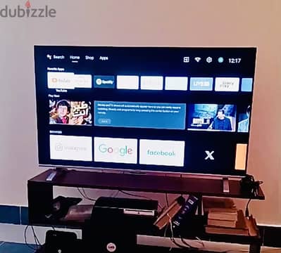 شاشة تورنادو Smart LED 55 بوصة 4K للبيع – حالة ممتازه