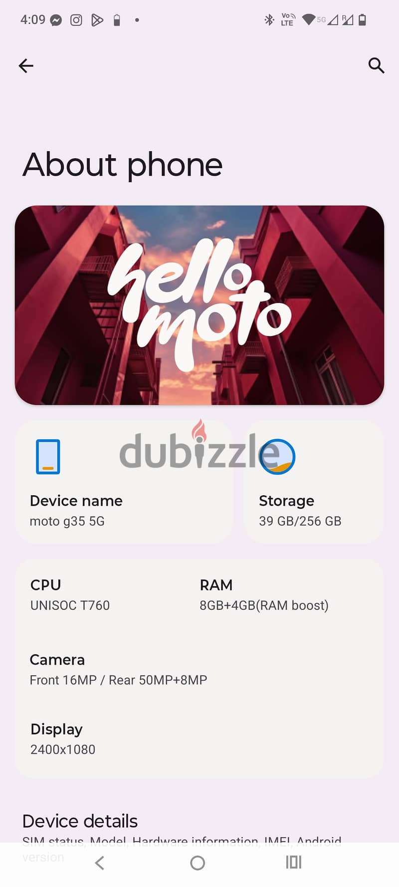 Motorola Moto G35 7