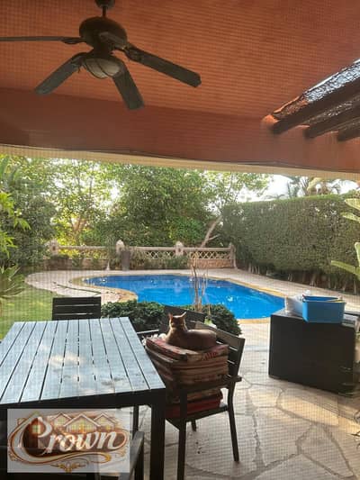. Semi Furnished standalone villa with swimming pool in Palm Hills Zayed