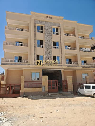 Corner apartment on the ground floor with a 100m² garden – high privacy, and a special price per meter on a street that is 32 meters wide  beit watan