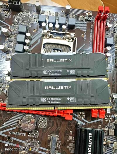 Crucial ballistic 2*8 gb 3200 cl 16 RGB