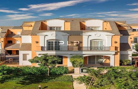 Resale twin house overlooking the landscape; ready to move. Located in the Golden Square area within the Layan Sabbour compound.