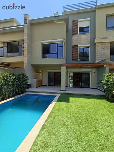 Townhouse for Rent in Villette Sodic New Cairo Fifth Settlement Prime Location Near AUC