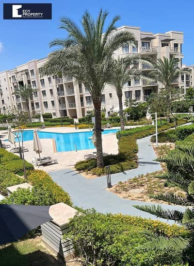 Fully furnished Duplex for sale in Marassi north Coast with Open Golf view