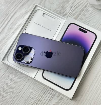 iPhone 14 Pro 256 GB وتربروف معاه العلبة معفي من الضريبة