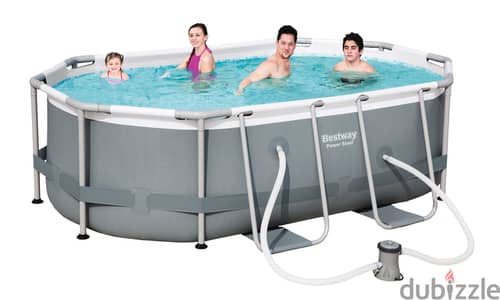 Bestway Pool Power Steel 3.05x2.00m with filter system and cover