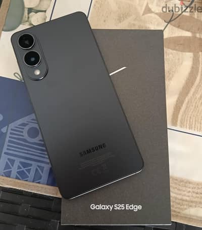 samsung s25 edge black خااالص ضريبة