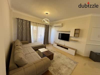 Apartment fully furnished frist use corner view wide garden in wesal