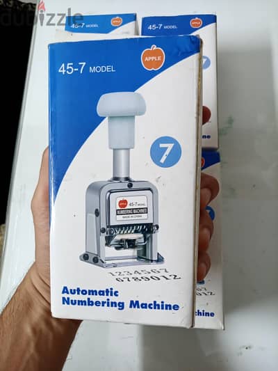 numbering machine ألة ترقيم تلقائي