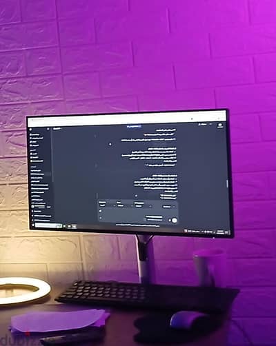 شاشة احترافية Dell UltraSharp U2424H (Frameless / 120Hz) بحالة الممتاز