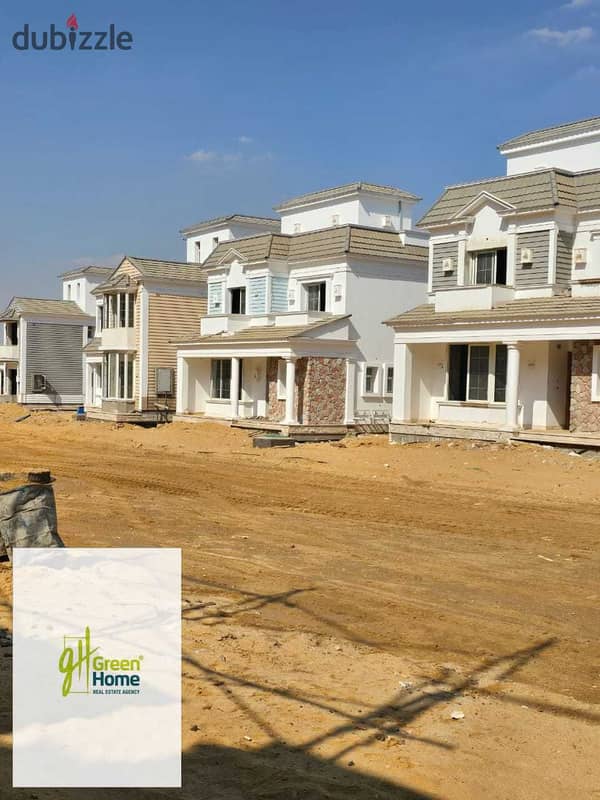 مباشر علي حمام سباحة و لاند سكيب فيلا مستقلة للبيع في ماونتن فيو 1.1 القاهرة الجديدة Mountain View 1.1 New Cairo