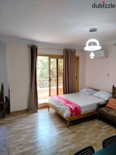 Furnished studio for rent in the Fifth Settlement, the Fourth District. A very prime location close to the Creative Facility.