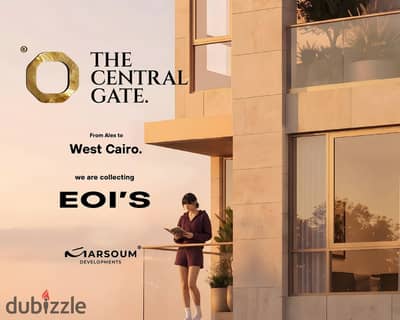  NEW LAUNCH | CENTRAL GATE   6th of October | Directly on the Middle Ring Road.    Now collecting EOI’s  Average Price: 27K per meter