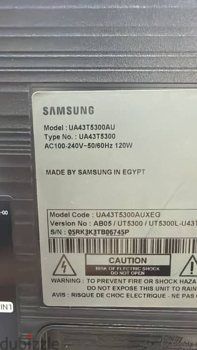 Samsung tv 43 inch