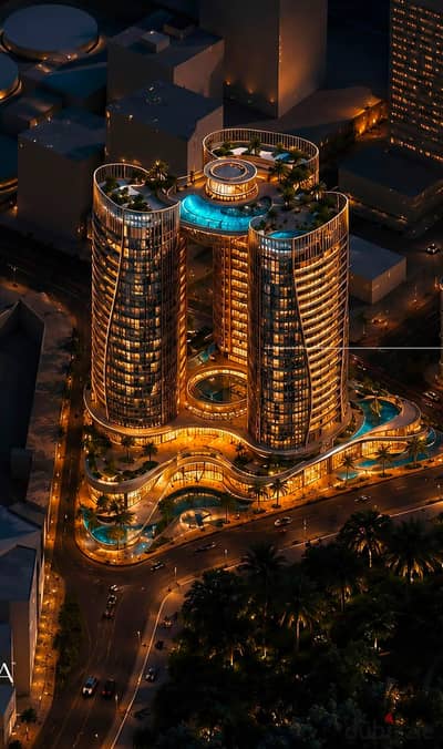 Your investment is guaranteed because you will contract for a furnished hotel apartment with the highest finishing directly on the Nile, and your rent is guaranteed after receiving it with the highest return in Egypt ranging from 15% to 25%
