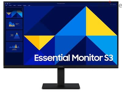 شاشة Samsung 27 IPS 100Hz كسر زيرو بالكرتونة والملحقات-إستعمال 3 شهور