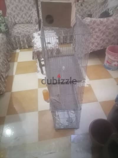قفص عصافير بالمشتملات