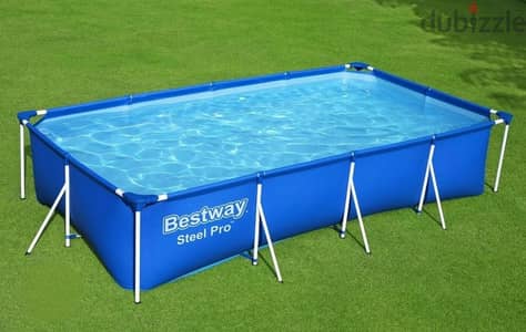 Bestway Steel Pro Pool حمام سباحه Bestway Steel Pro Pool حمام سباحه