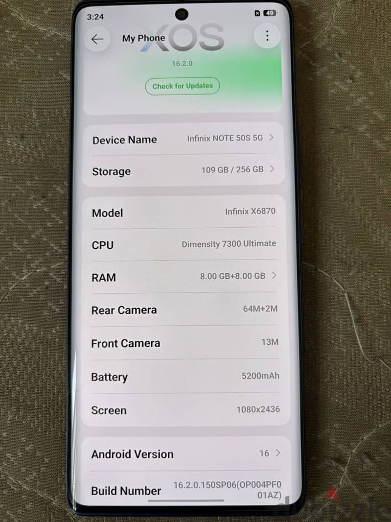 Infinix Note 50s 2